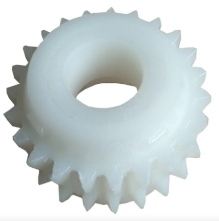 Engrenagem Coroa de Nylon Z23 – Motor KDZ TSi Garen (Cor Branca / Peça Original)